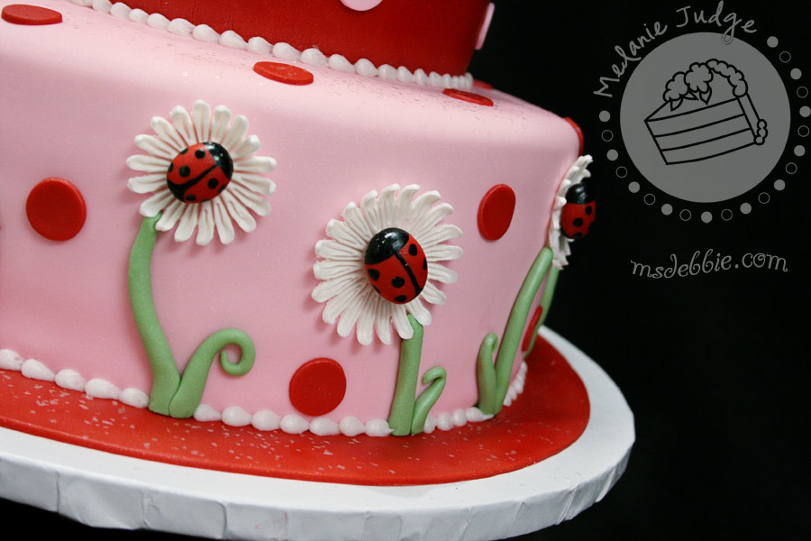 Best ideas about Ladybug Birthday Cake
. Save or Pin Cake Walk Lady Bug 1st Birthday Cake & Cookies Now.