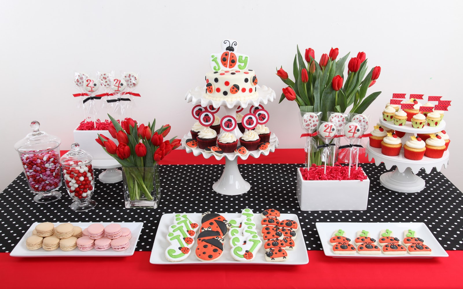 Best ideas about Ladybug Birthday Decorations
. Save or Pin Joy’s Ladybug Birthday – Glorious Treats Now.