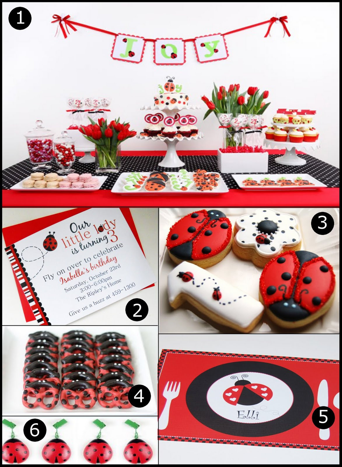 Best ideas about Ladybug Birthday Party
. Save or Pin Ladybug Party Ideas Delightfully Noted Now.