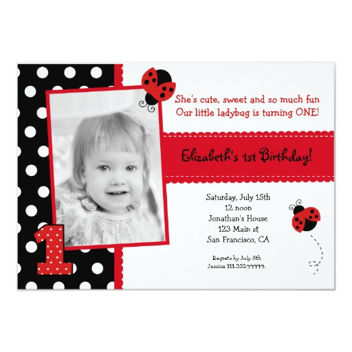 Best ideas about Ladybugs Birthday Invitations
. Save or Pin Ladybug BIrthday Party Invitations Now.
