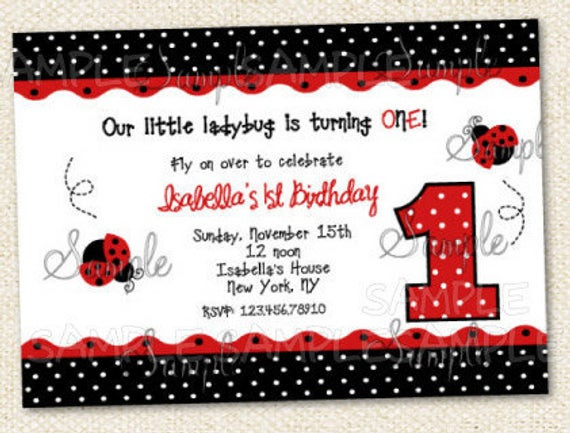 Best ideas about Ladybugs Birthday Invitations
. Save or Pin Ladybug Birthday Invitation Now.