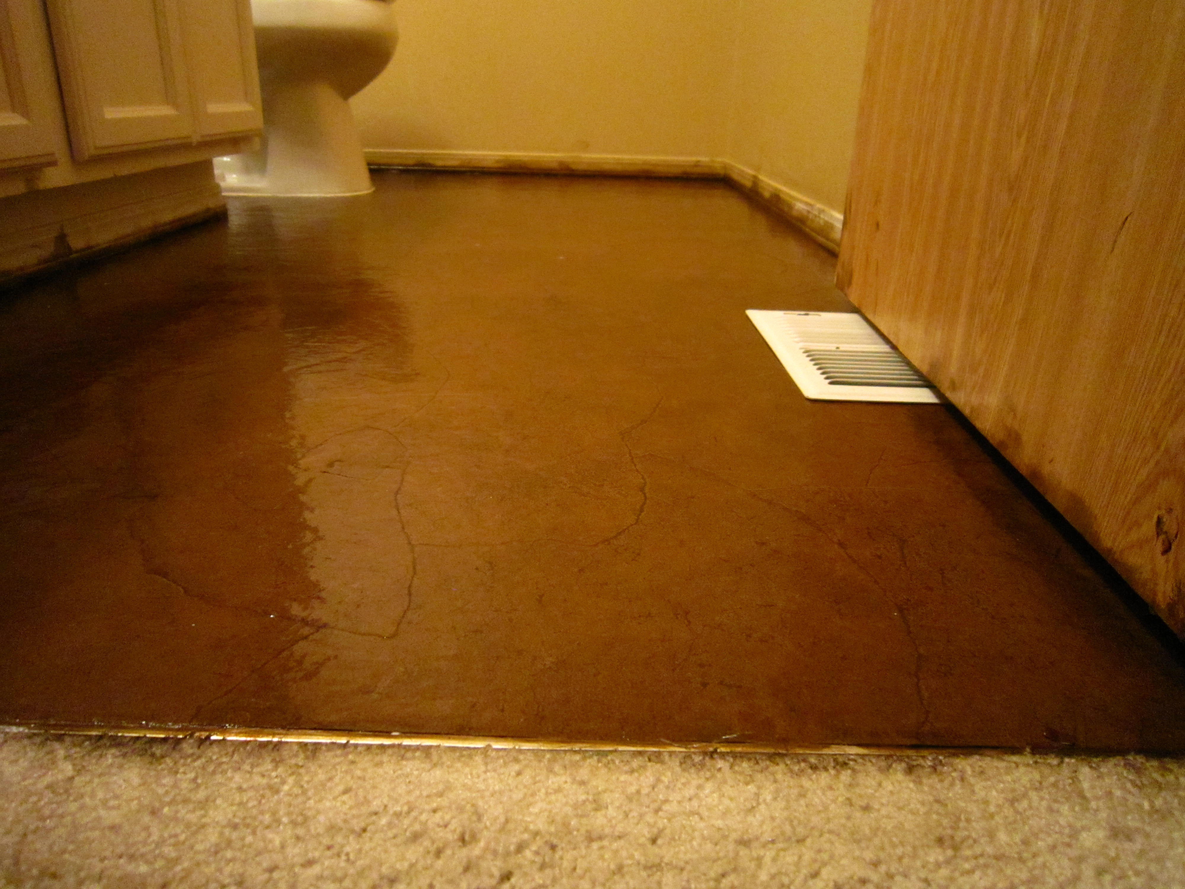 Best ideas about Laminate Floors DIY
. Save or Pin DIY Stained Brown Paper Floor Awesomeness Under $30 Do Now.