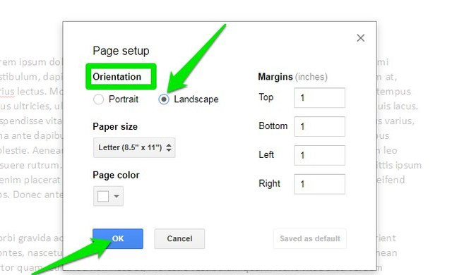 Best ideas about Landscape Google Docs
. Save or Pin How To Change Page Orientation Google Docs To Landscape Now.