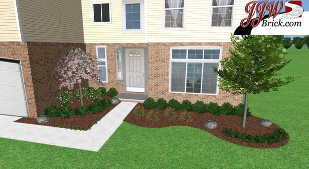 Best ideas about Landscape Ideas For Front Of House Low Maintenance
. Save or Pin Simple low maintenance front yard landscaping for a new Now.