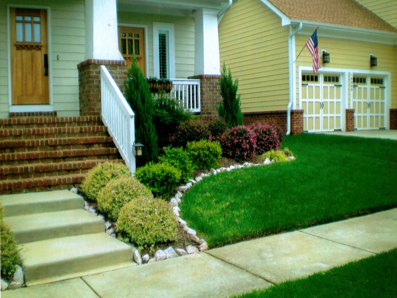 Best ideas about Landscape Ideas For Front Yard
. Save or Pin Backyard design ideas simple front yard landscaping Now.