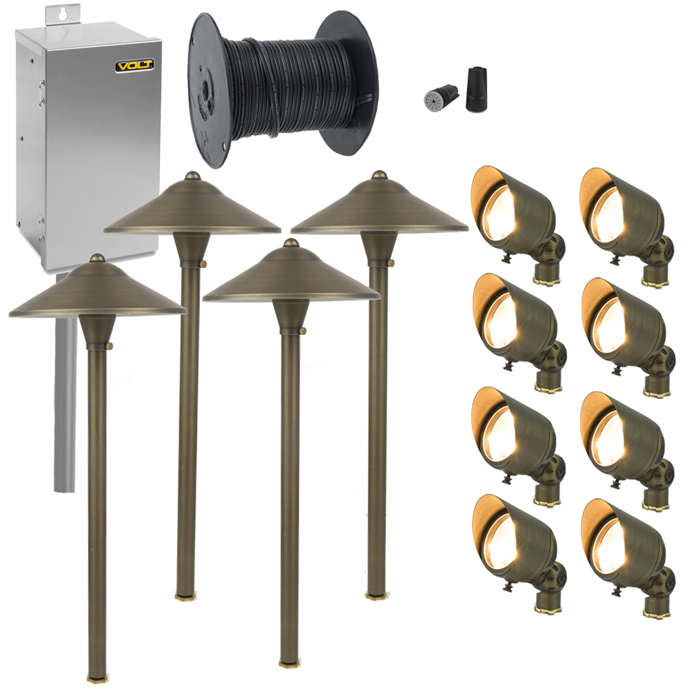 Best ideas about Landscape Lighting Kits
. Save or Pin Brass Lifetime LED Landscape Lighting Kit Now.