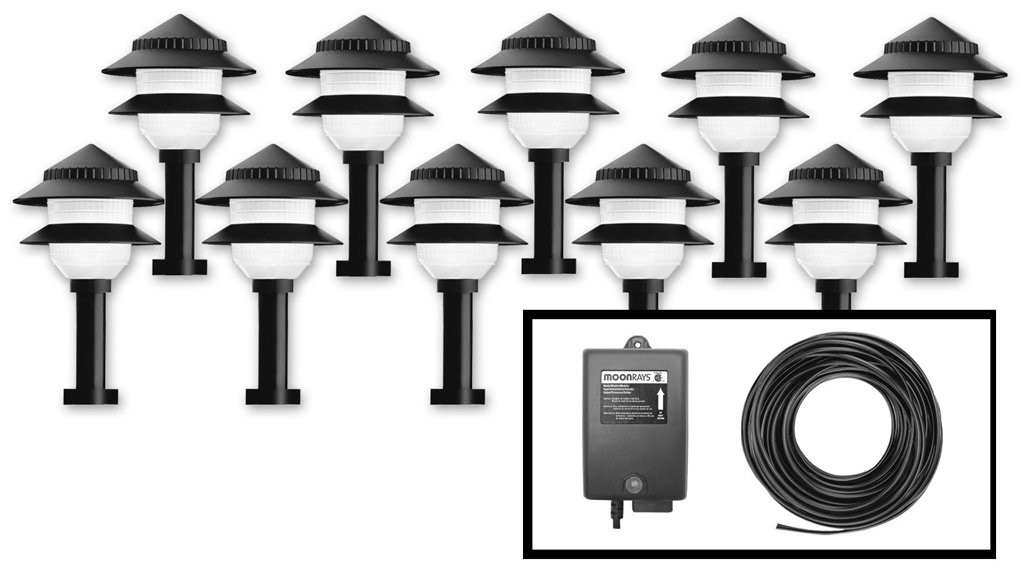 Best ideas about Landscape Lighting Kits
. Save or Pin Moonrays 10 Fixture Low Voltage Plastic Lighting Kit Now.