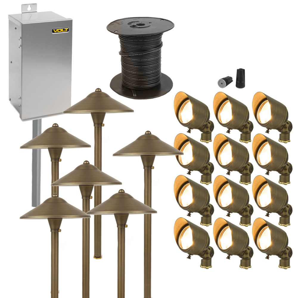 Best ideas about Landscape Lighting Kits
. Save or Pin Brass LED Landscape Lighting Kit Now.