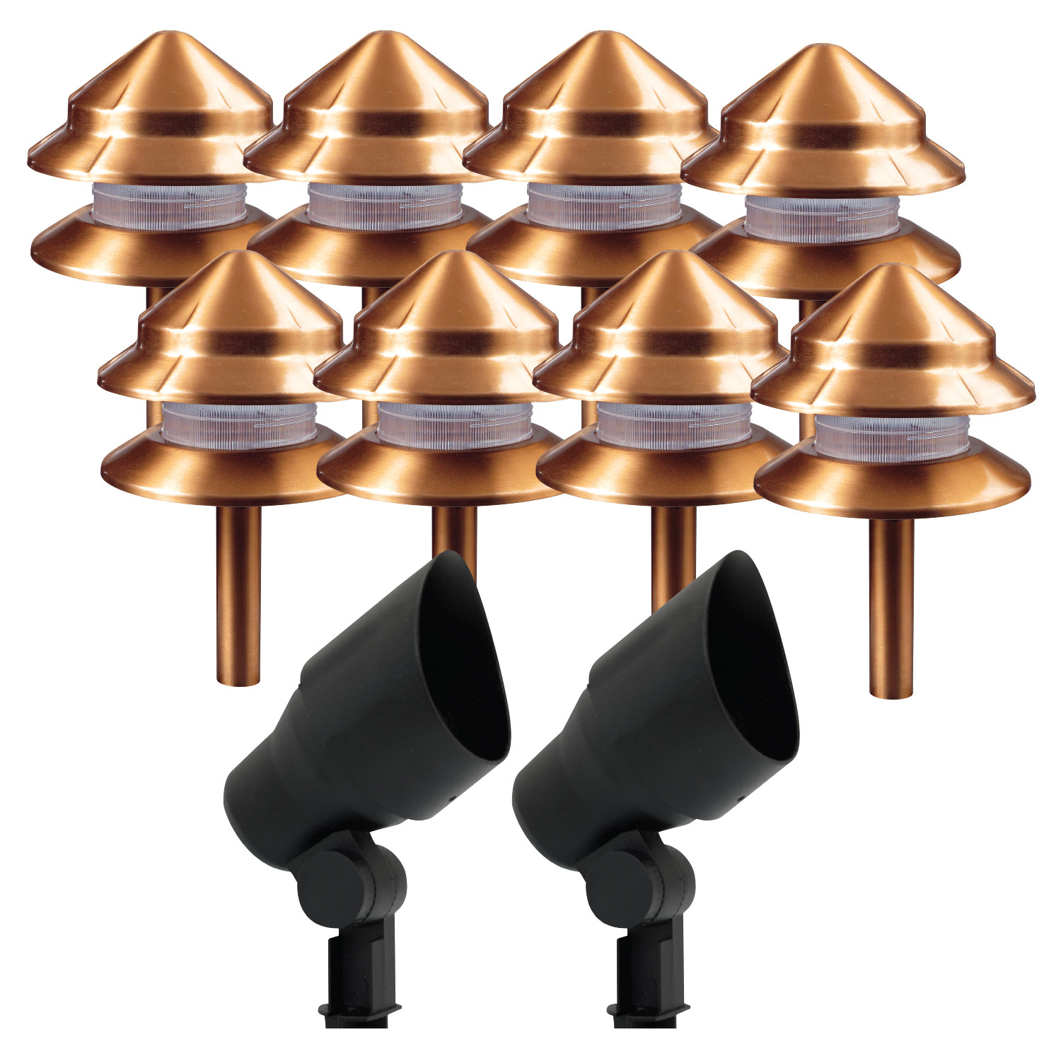 Best ideas about Landscape Lighting Kits
. Save or Pin PARADISE NEW Copper & Black Aluminum Low Voltage Landscape Now.