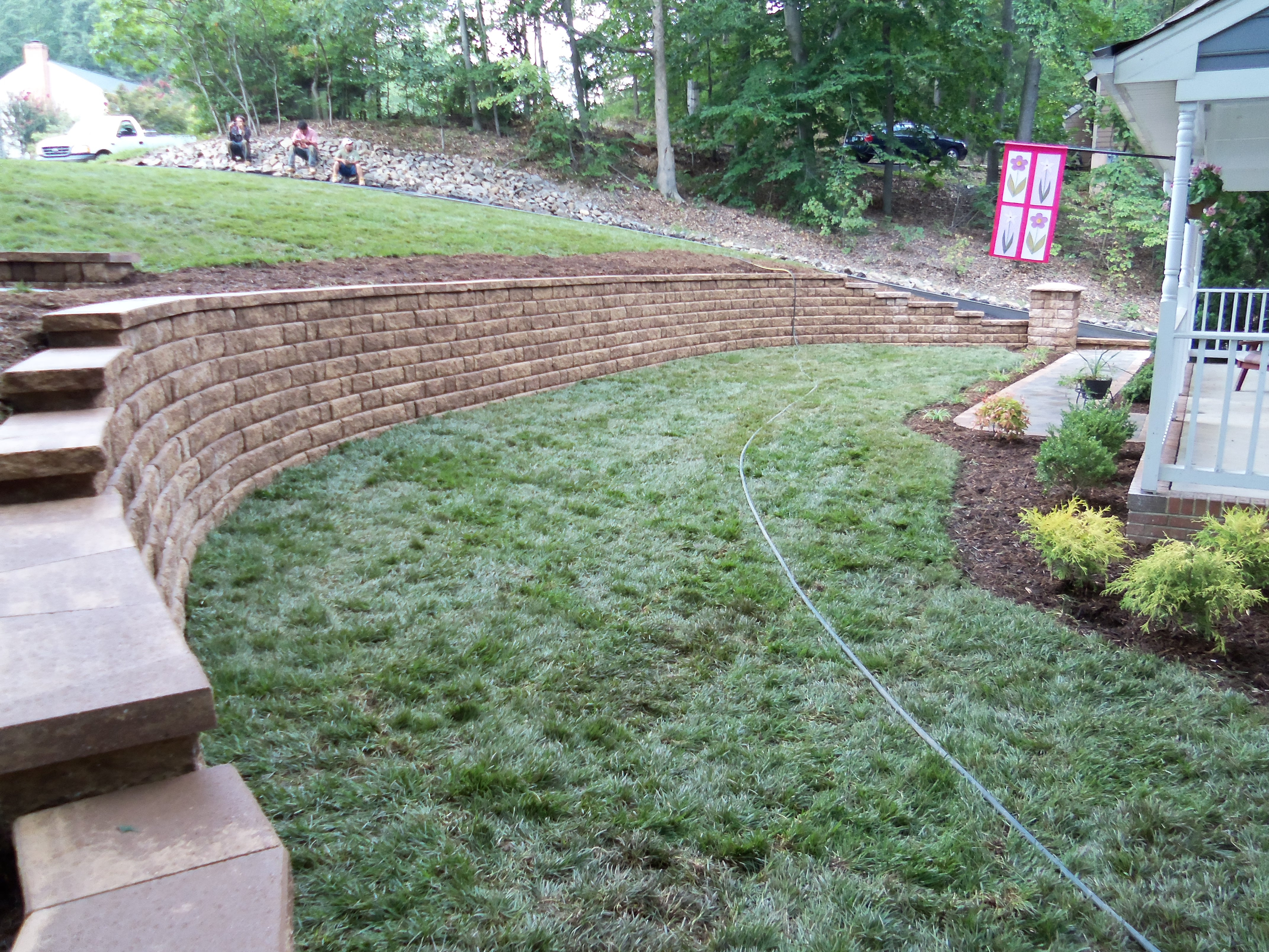 Best ideas about Landscape Retaining Wall
. Save or Pin Landscape Blocks Landscaping Bricks Home Depot Cinder Now.