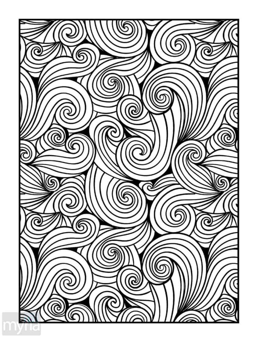 Best ideas about Large Adult Coloring Books
. Save or Pin Print Adult Coloring Book 4 Big Beautiful Now.