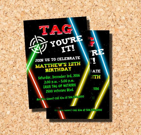 Best ideas about Laser Tag Birthday Invitations
. Save or Pin Laser Tag Invitation Laser Tag Birthday Invitation Laser Tag Now.