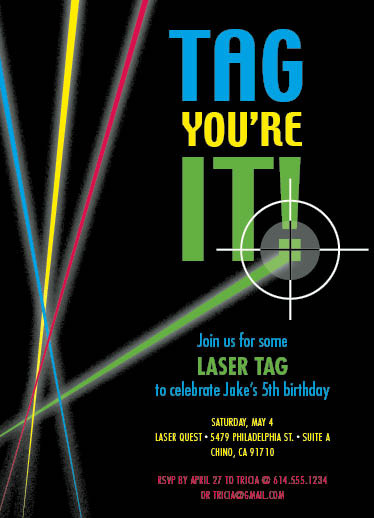 Best ideas about Laser Tag Birthday Invitations
. Save or Pin party invitations Laser Tag at Minted Now.