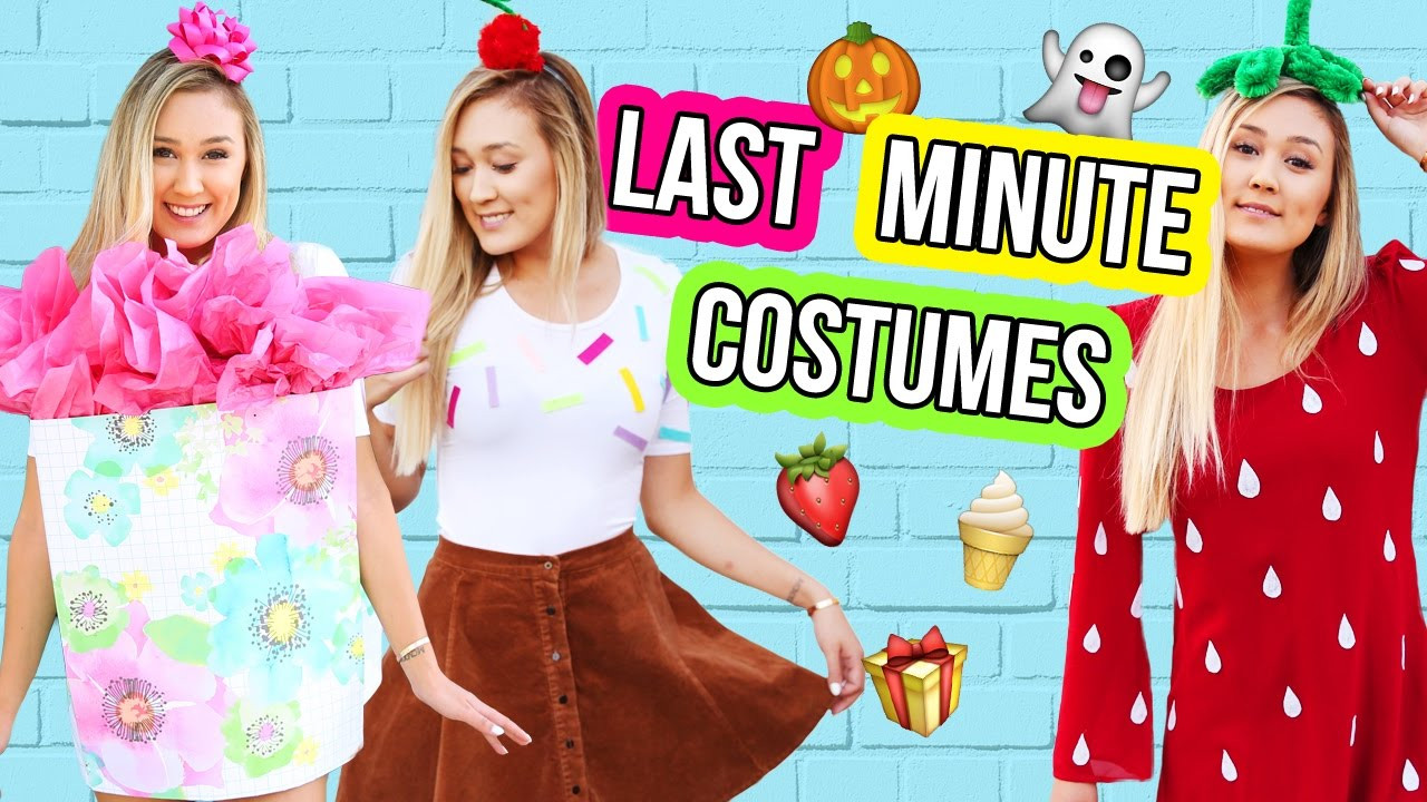 Best ideas about Last Minute DIY Costume
. Save or Pin DIY LAST MINUTE HALLOWEEN COSTUMES Now.