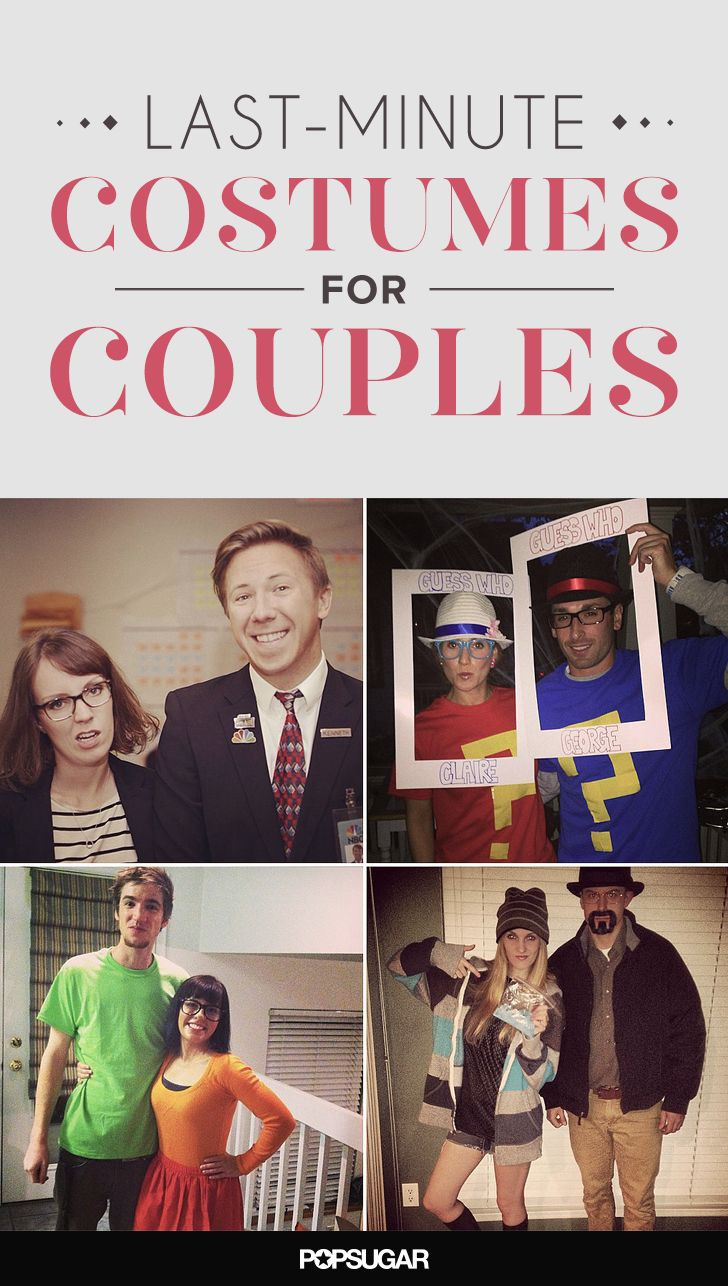 Best ideas about Last Minute DIY Couples Costumes
. Save or Pin 50 Last Minute Couples Costumes That Require Little to No Now.