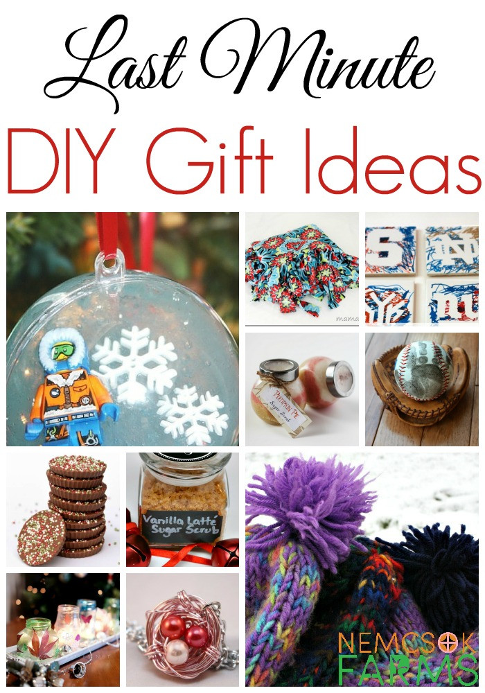 Best ideas about Last Minute DIY Gifts
. Save or Pin Last Minute DIY Gift Ideas Nemcsok Farms Now.