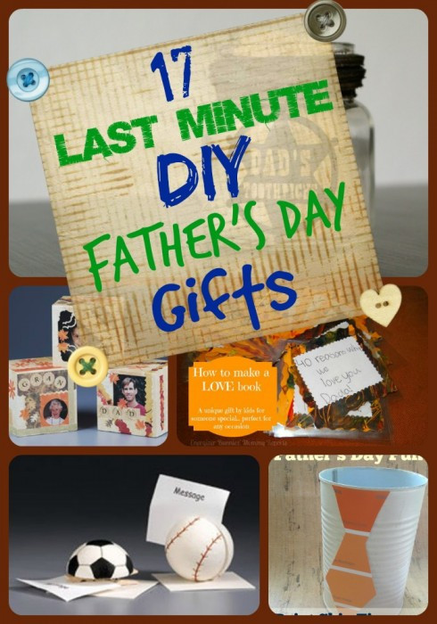 Best ideas about Last Minute Father'S Day Gifts DIY
. Save or Pin 17 Last Minute DIY Father s Day Gifts The Adventures of Now.