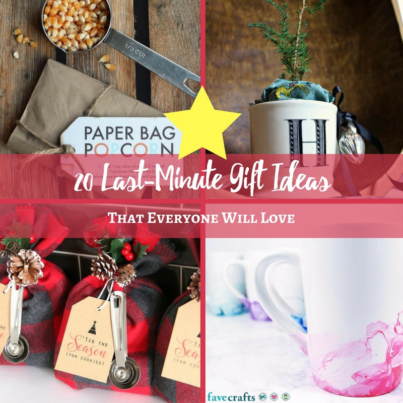 Best ideas about Last Minute Gift Ideas 94
. Save or Pin 20 Last Minute Gift Ideas That Everyone Will Love FaveCrafts Now.