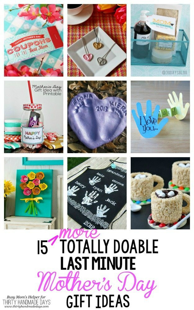 Best ideas about Last Minute Gift Ideas 94
. Save or Pin 15 More Totally Doable Last Minute Mother s Day Gift Ideas Now.