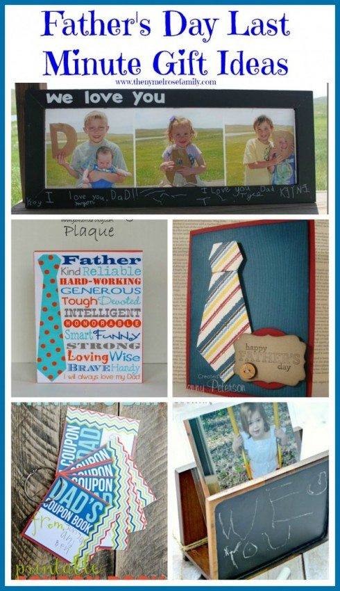 Best ideas about Last Minute Gift Ideas For Dad
. Save or Pin Father’s Day Last Minute Gift Ideas The Melrose Family Now.