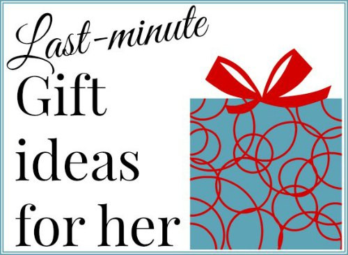 Best ideas about Last Minute Gift Ideas For Her
. Save or Pin Last minute t ideas for her Now.