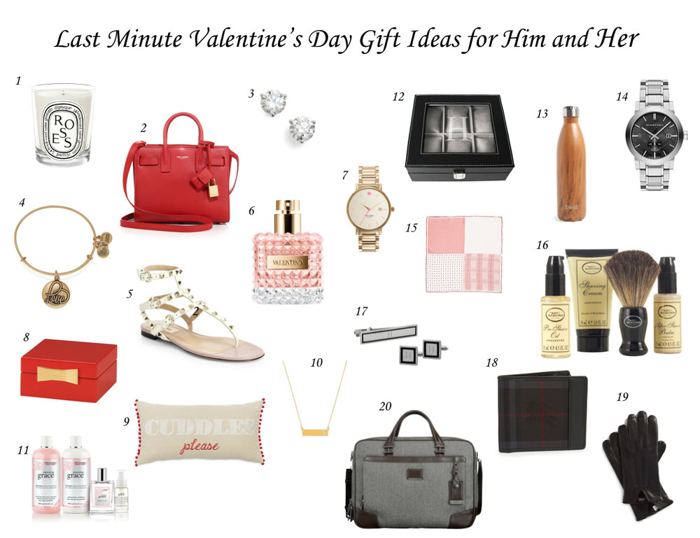 Best ideas about Last Minute Gift Ideas For Her
. Save or Pin Last Minute Valentine s Day Gift Ideas for Him and Her Now.