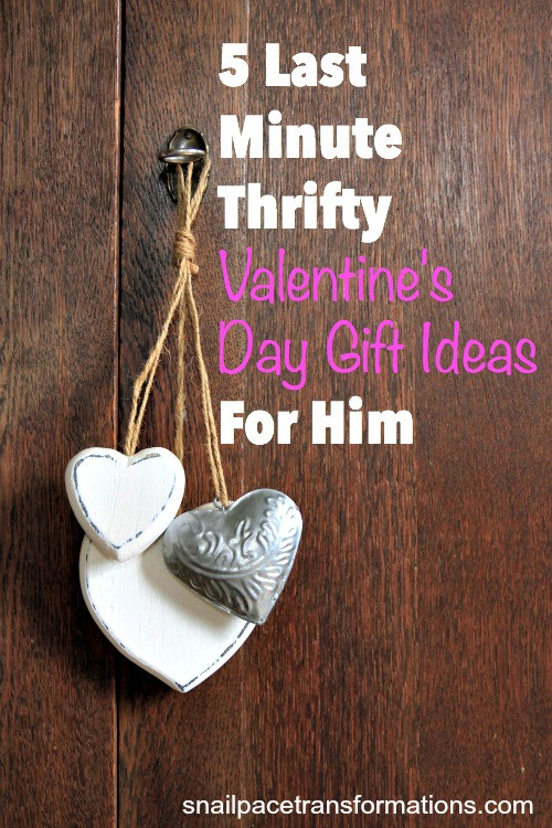 Best ideas about Last Minute Gift Ideas For Him
. Save or Pin 5 Last Minute Thrifty Valentine s Day Gift Ideas For Him Now.