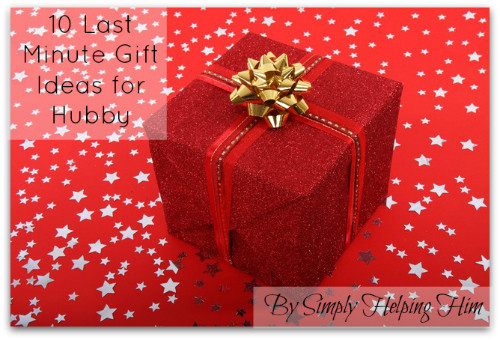 Best ideas about Last Minute Gift Ideas For Him
. Save or Pin 10 Last Minute Christmas Gift Ideas for Hubby Simply Now.