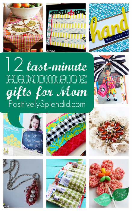 Best ideas about Last Minute Gift Ideas For Mom
. Save or Pin Last Minute Handmade Mother s Day Gifts Now.