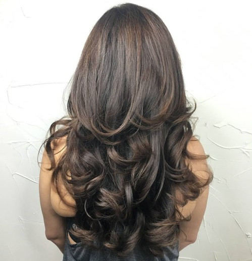 Best ideas about Layered Haircuts For Long Curly Hair
. Save or Pin 80 Cute Layered Hairstyles and Cuts for Long Hair in 2019 Now.