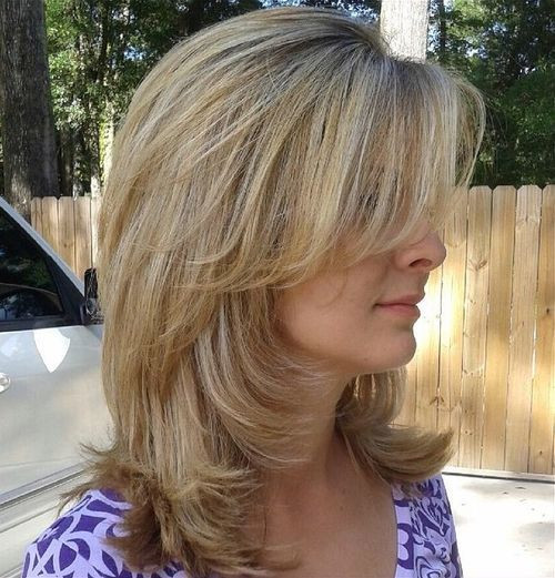 Best ideas about Layered Hairstyle For Medium Hair
. Save or Pin 70 Brightest Medium Length Layered Haircuts and Hairstyles Now.