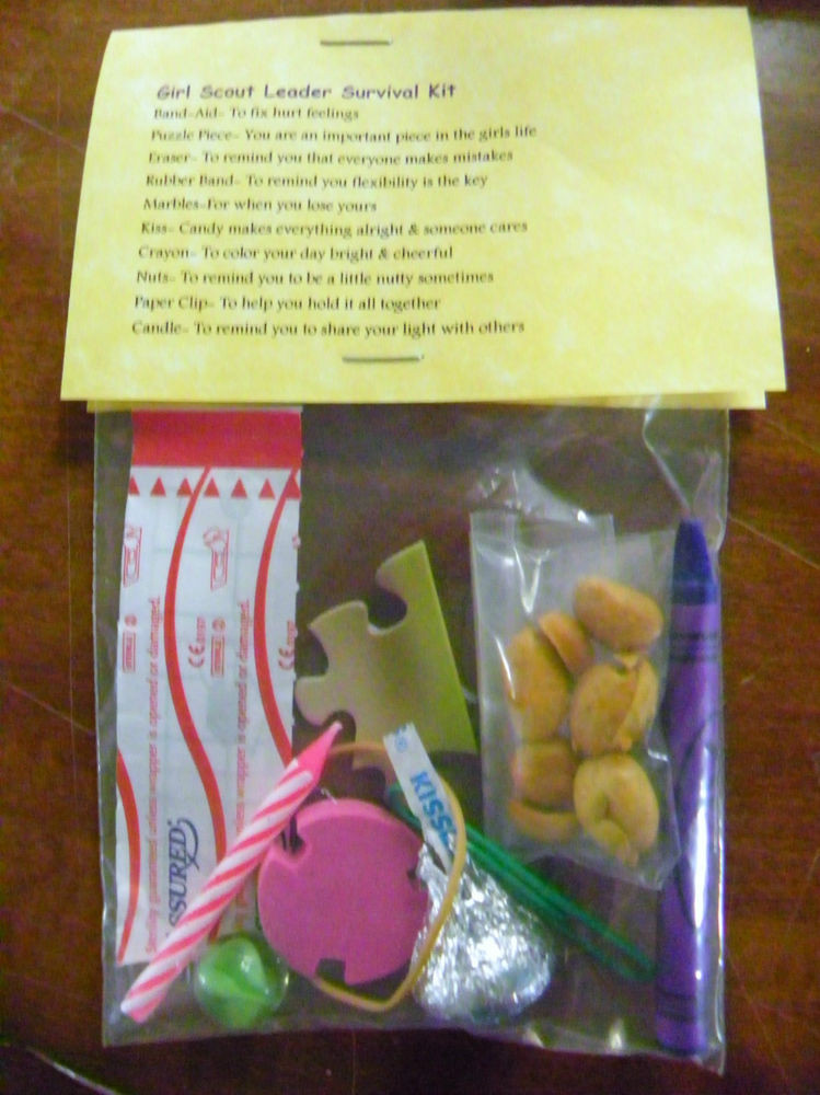 Best ideas about Leadership Gift Ideas
. Save or Pin Girl Scout Leader Survival Kit 10 items inside Novelty Now.