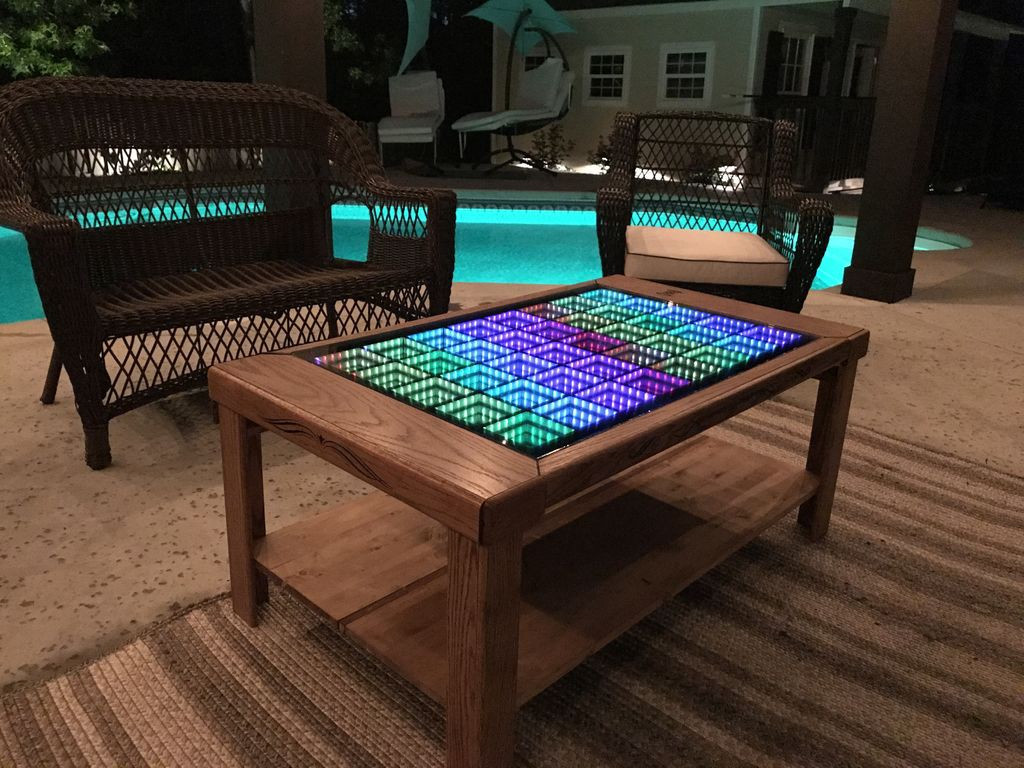 Best ideas about Led Coffee Table
. Save or Pin This LED Coffee Table Takes Your Home Decor to Infinity Now.