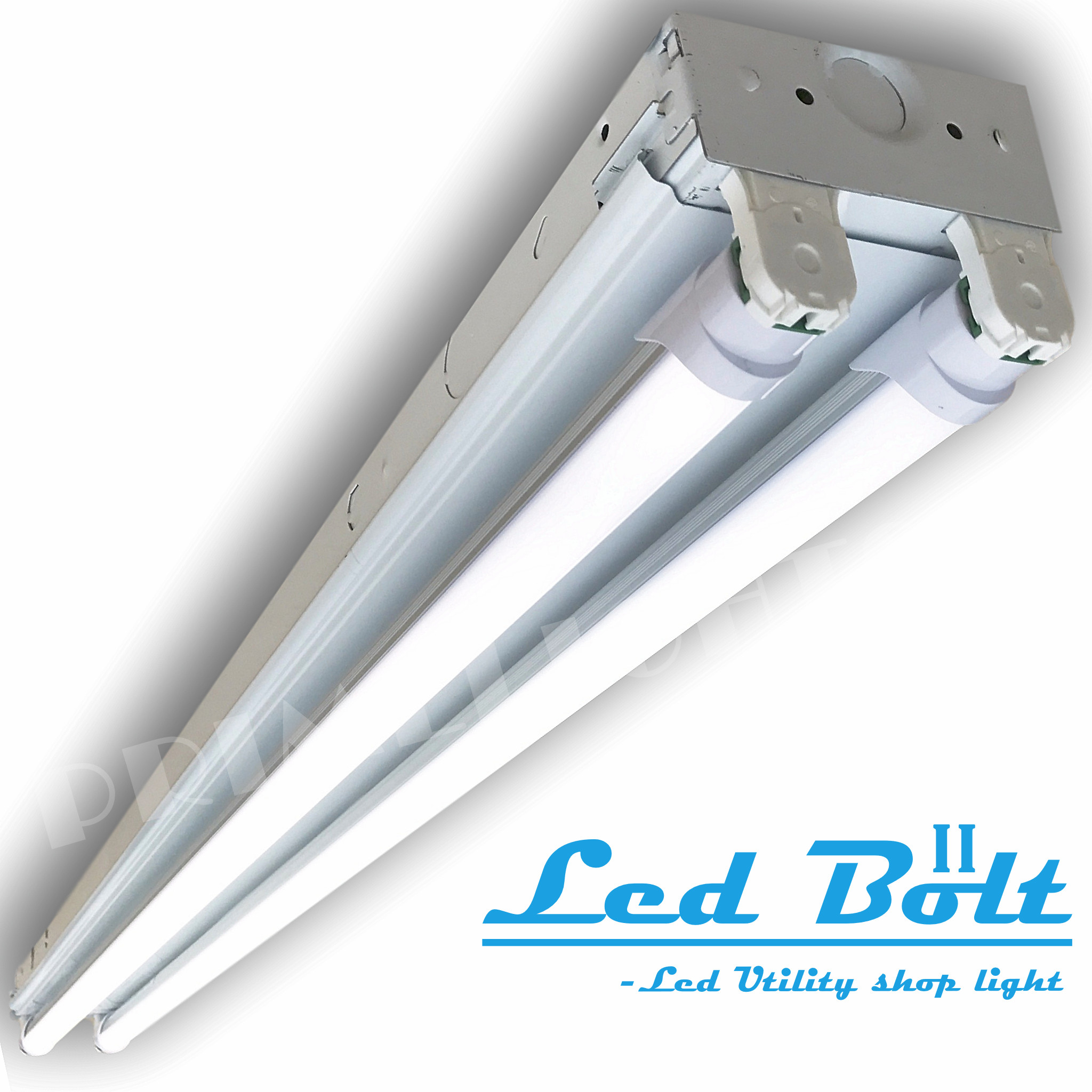 Best ideas about Led Shop Lighting
. Save or Pin The BOLT – 2 Lamp LED Shop Light 44 Watt PL BLT44WFR Now.
