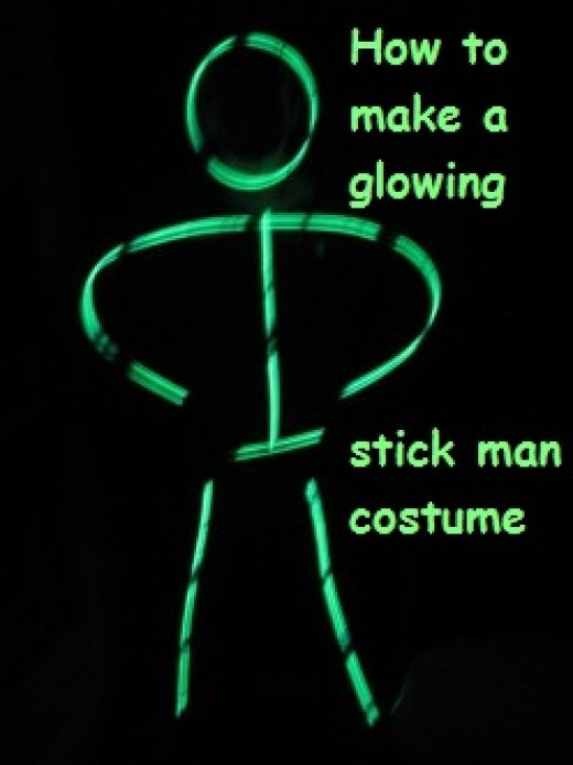 Best ideas about Led Stick Figure Costume DIY
. Save or Pin How to Make a Glow in the Dark Stick Man Halloween Costume Now.