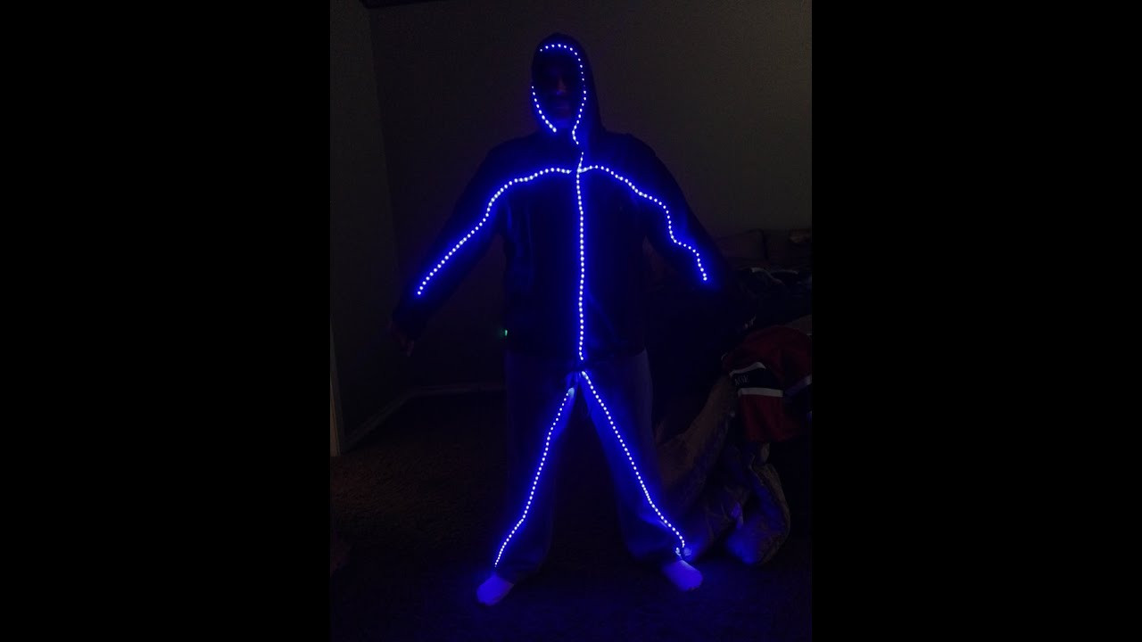 Best ideas about Led Stickman Costume DIY
. Save or Pin LED Stick Figure Halloween Costume Overview Tutorial Now.