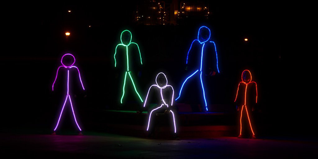 Best ideas about Led Stickman Costume DIY
. Save or Pin LED STICK FIGURE COSTUMES Glowy Zoey Now.