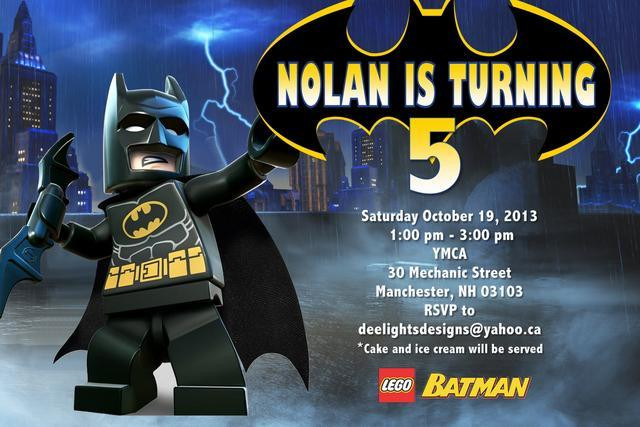 Best ideas about Lego Batman Birthday Invitations
. Save or Pin Lego Birthday Party Invitations What Are You Waiting For Now.