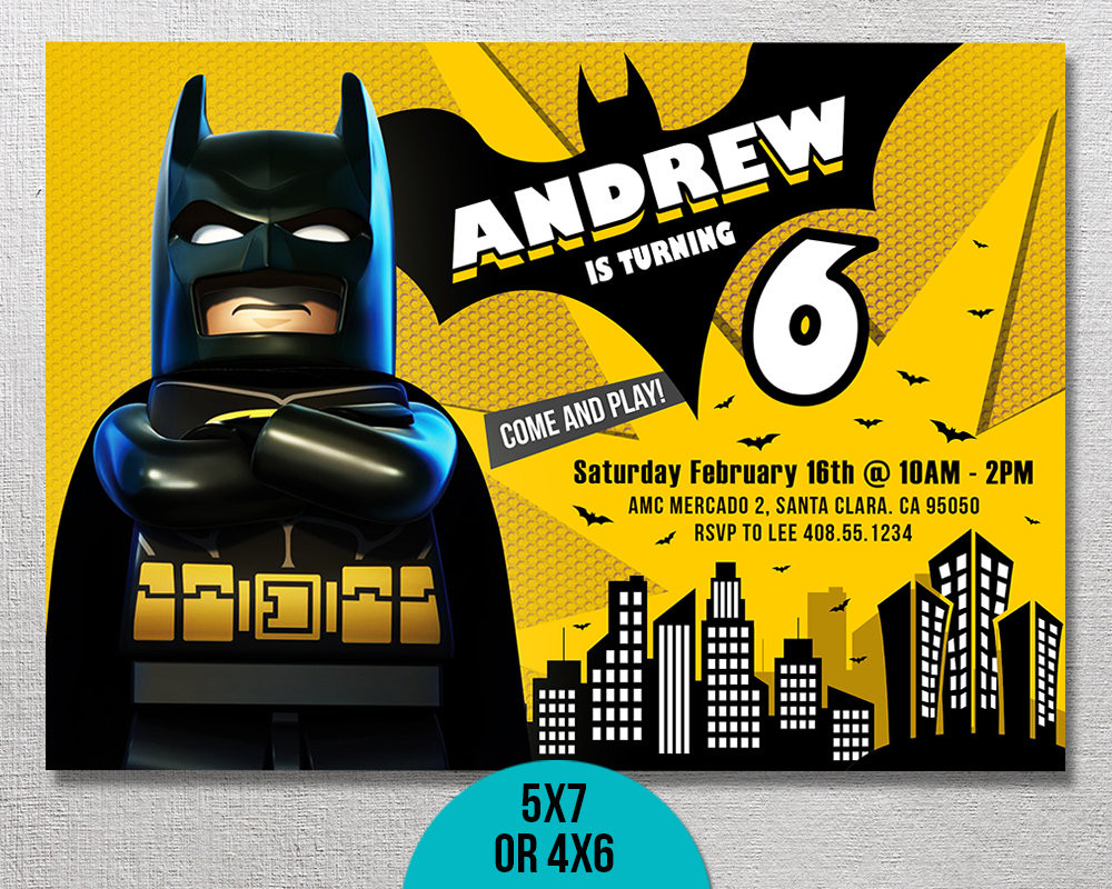 Best ideas about Lego Batman Birthday Invitations
. Save or Pin Lego Batman Invitation Lego Batman Birthday Lego Batman Now.