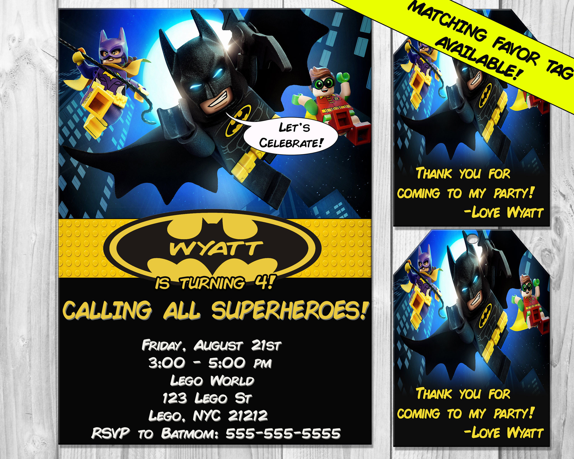 Best ideas about Lego Batman Birthday Invitations
. Save or Pin LEGO BATMAN Invitations Lego Batman Invitation Lego Batman Now.