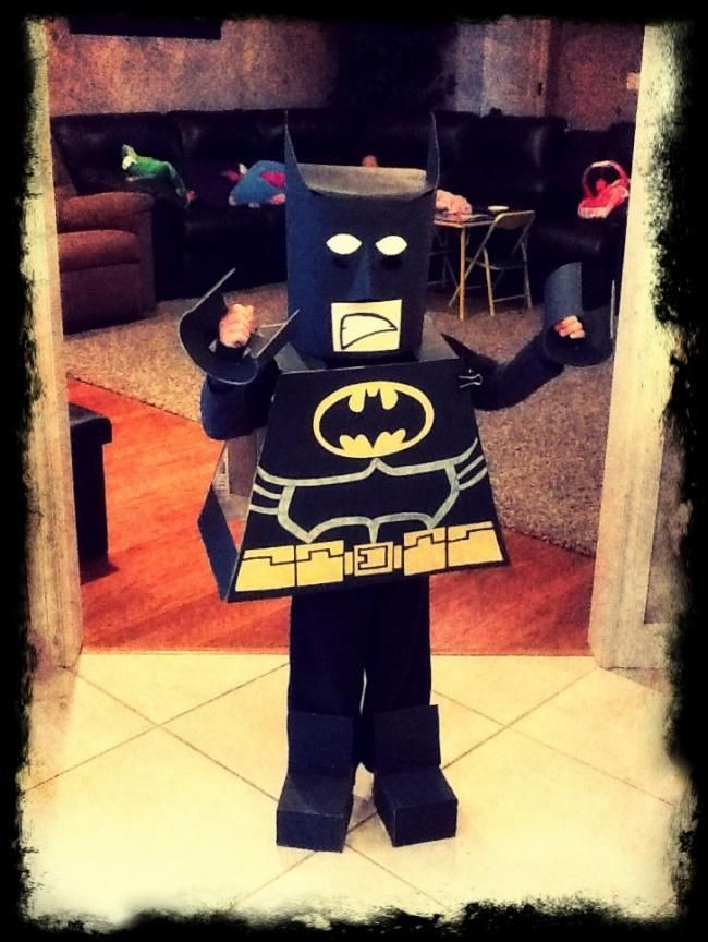 Best ideas about Lego Batman Costume DIY
. Save or Pin A LEGO batman costume for kids Halloween Now.