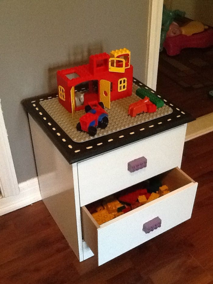 Best ideas about Lego Table DIY
. Save or Pin Turn an old piece of furniture into a clever Lego table Now.