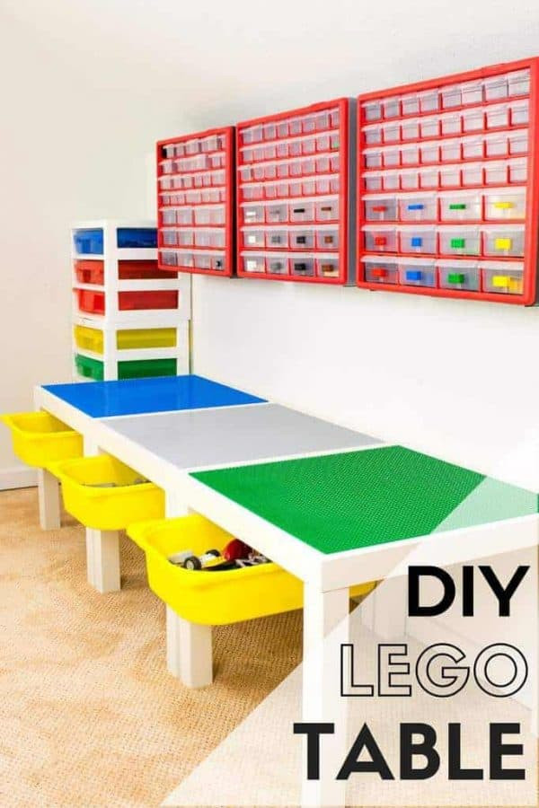 Best ideas about Lego Tables DIY
. Save or Pin DIY Lego Table with Storage The Handyman s Daughter Now.