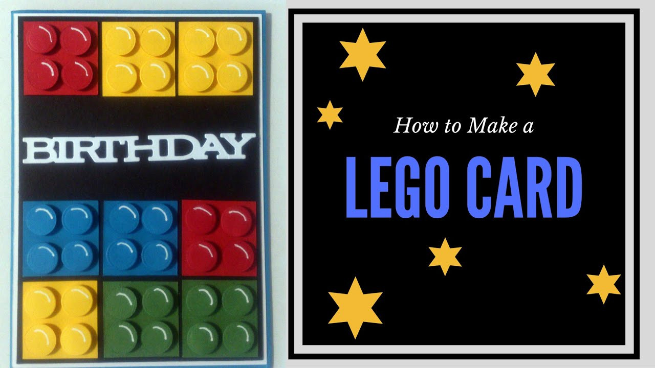 Best ideas about Legos Birthday Card
. Save or Pin How to Make a Lego Birthday Card Now.