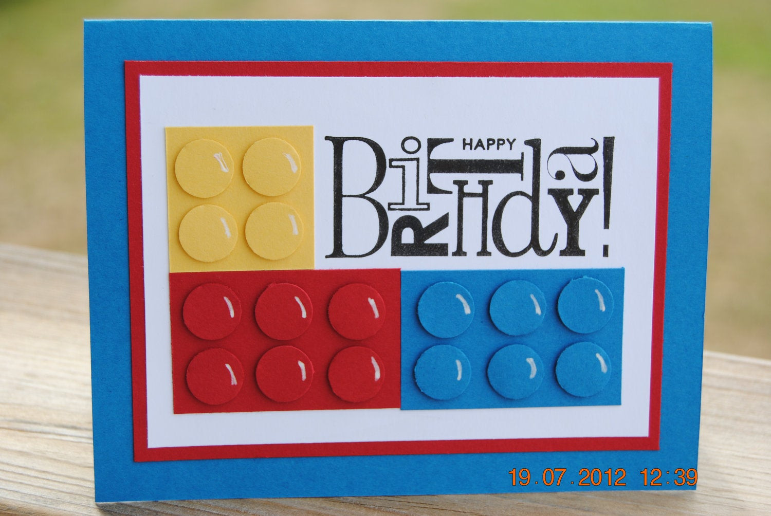Best ideas about Legos Birthday Card
. Save or Pin Handcrafted Kids Building Block Style Building Block Birthday Now.
