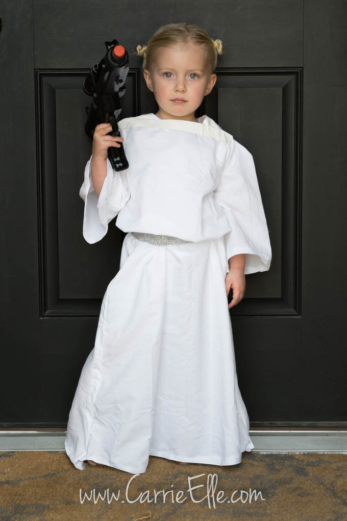 Best ideas about Leia Costume DIY
. Save or Pin No Sew DIY Princess Leia Costume for Kids Carrie Elle Now.
