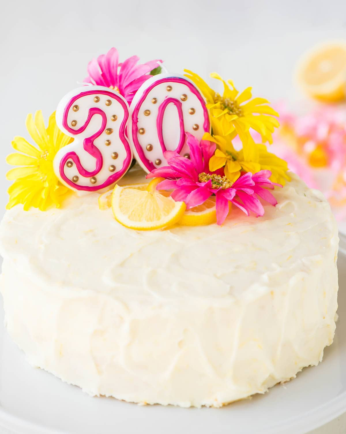 Best ideas about Lemon Birthday Cake
. Save or Pin Lemon Layer Cake with Lemon Cream Cheese Frosting Now.