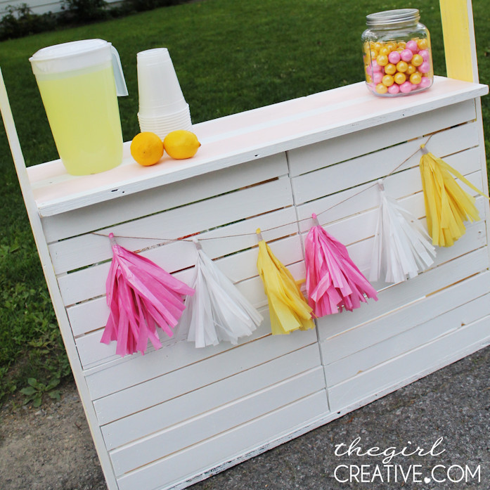 Best ideas about Lemonade Stand DIY
. Save or Pin DIY Lemonade Stand The Girl Creative Now.