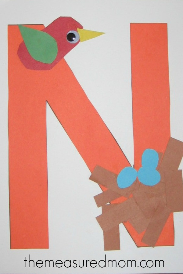 Best ideas about Letter N Crafts
. Save or Pin Letter N Crafts for Preschoolers The Measured Mom Now.