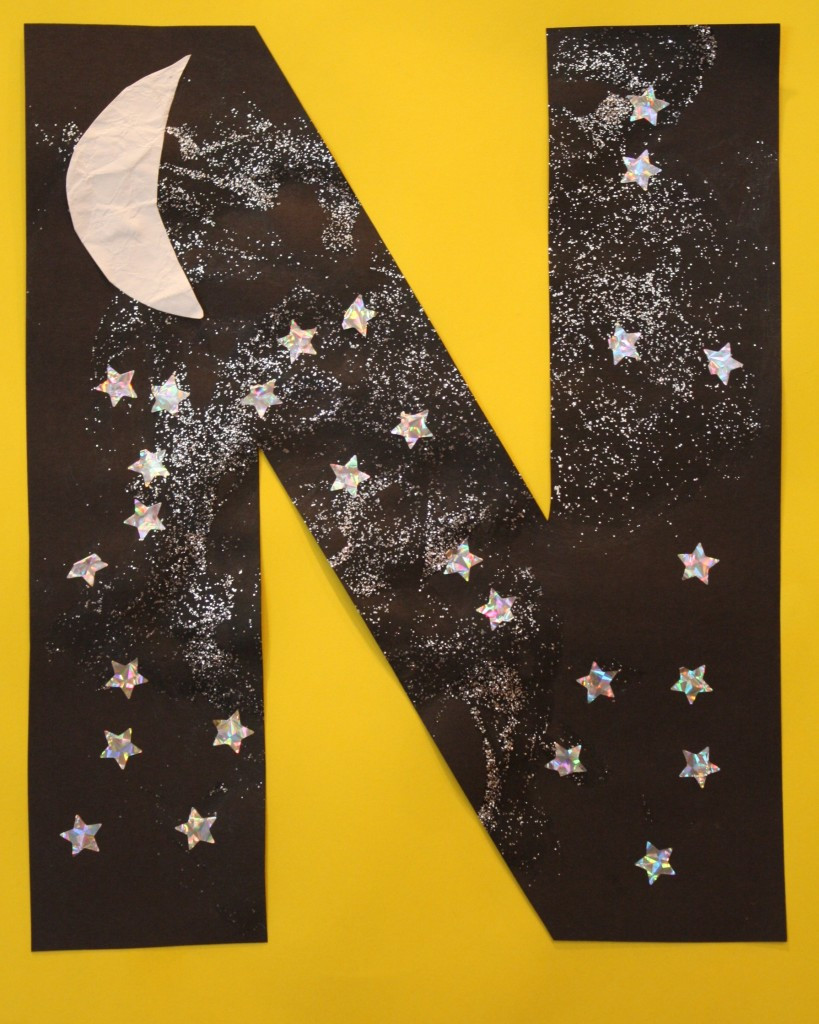Best ideas about Letter N Crafts
. Save or Pin N is for Night Sky Letter Recognition Activities Now.